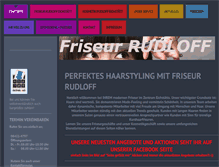 Tablet Screenshot of friseur-rudloff.de